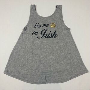 Rebel Sugar "Kiss Me I'm Irish" Tank Top
